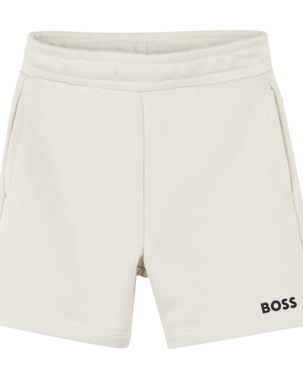 Kids Atelier-Boss-Sand Logo Shorts