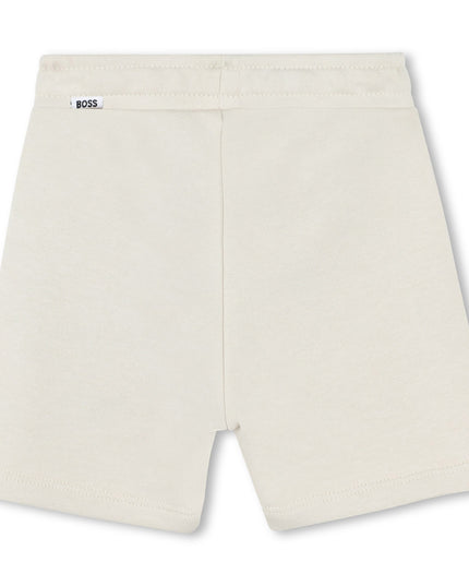 Kids Atelier-Boss-Sand Logo Shorts