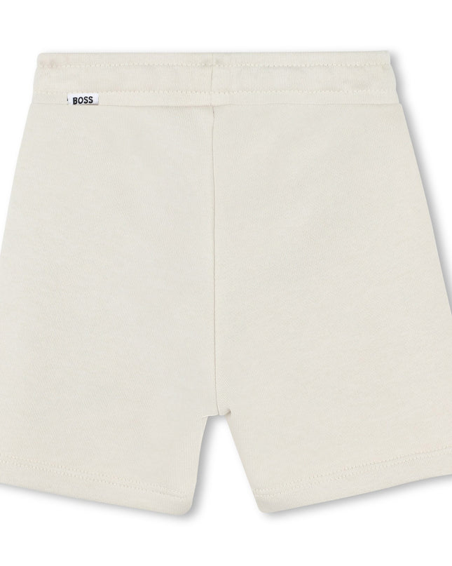 Kids Atelier-Boss-Sand Logo Shorts