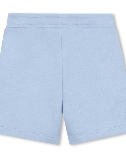 Kids Atelier-Boss-Persian Blue Logo Shorts
