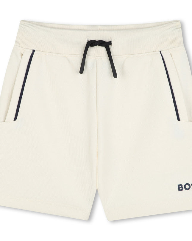 Kids Atelier-Boss-Sand Island Textile Shorts Set