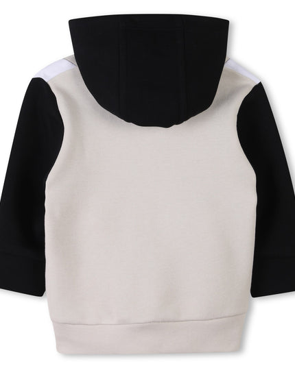 Kids Atelier-Boss-Sand Colorblock Jacket & Trousers Set