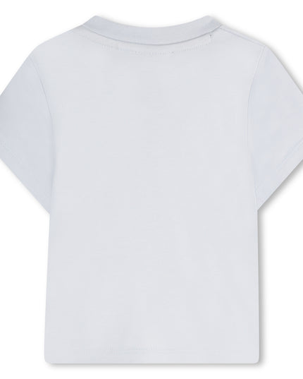 Kids Atelier-Boss-Pale Blue Logo T-Shirt