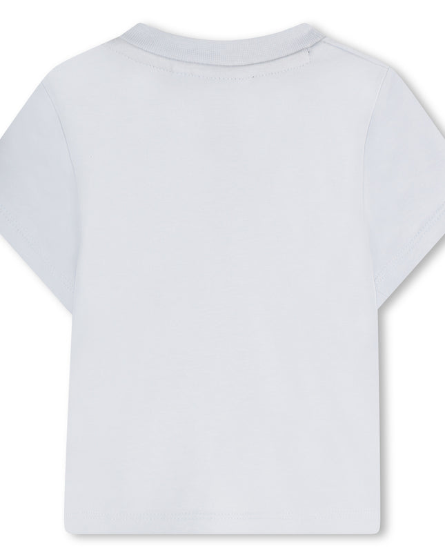 Kids Atelier-Boss-Pale Blue Logo T-Shirt