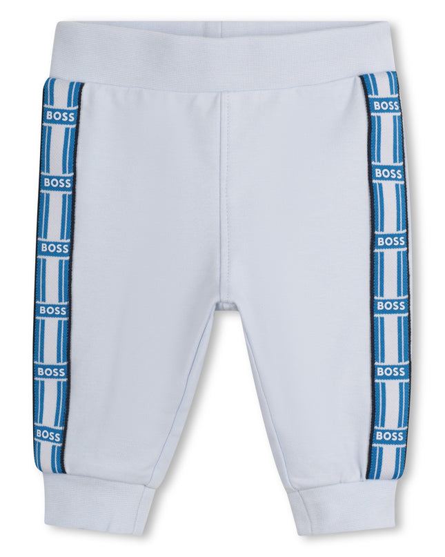 Kids Atelier-Boss-Pale Blue 3-Piece Jogging Set