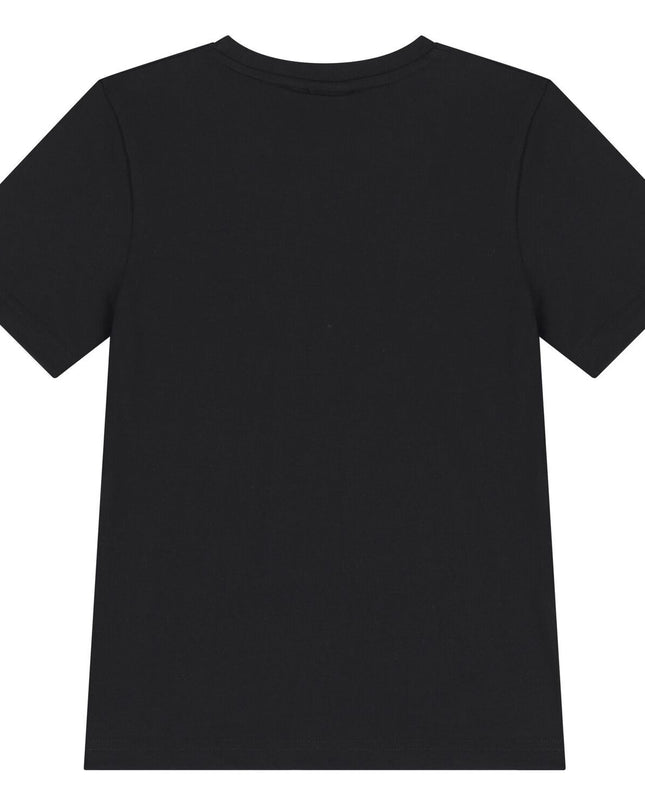 Kids Atelier-Boss-Black Short Sleeves T-Shirt