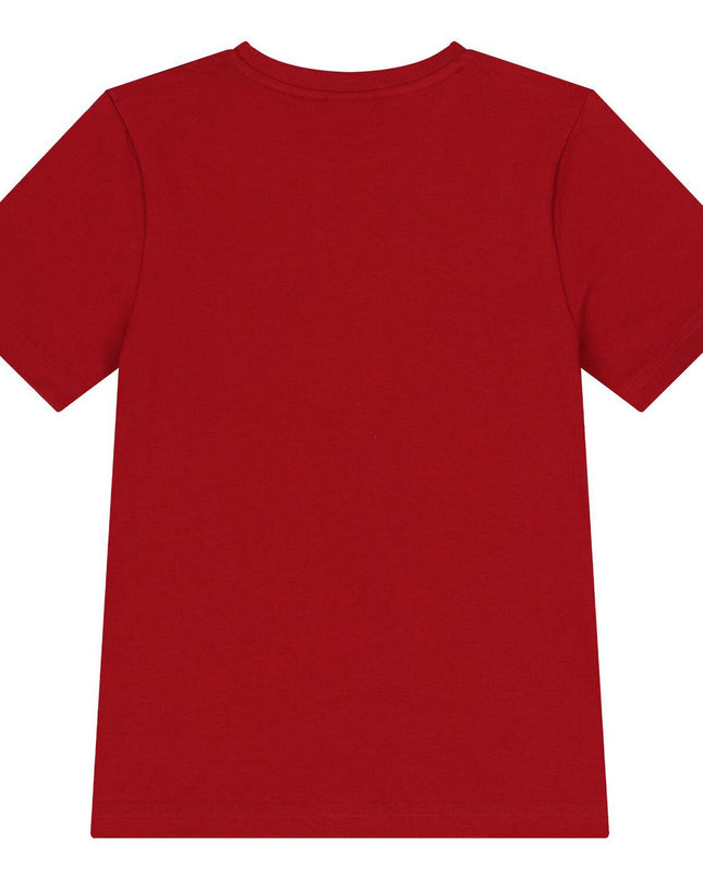 Kids Atelier-Boss-Red Short Sleeves T-Shirt