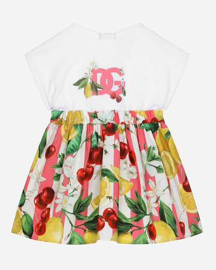 dg-l2jd5k-g7l9b-s9000-Multicolor Fruit Print Dress