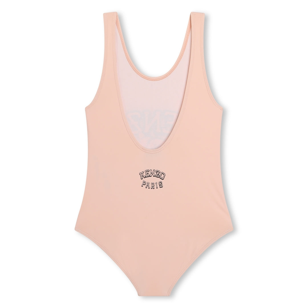 kenzo-k60177-46t-kg-Pink Varsity Tiger Swimsuit