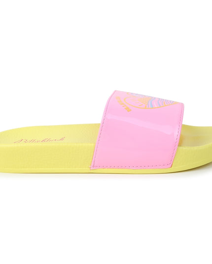 billieblush-u20396-599-kg-Yellow & Pink Flip-Flops