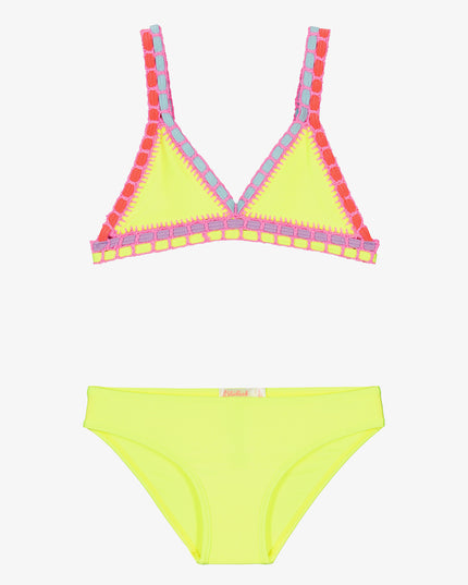 billieblush-u20055-599-kg-Yellow Crochet Trim Bikini