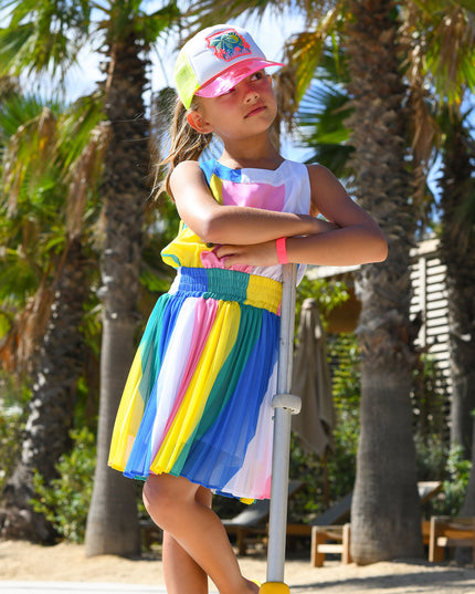 billieblush-u20016-10p-kg-Multicolor Striped Dress