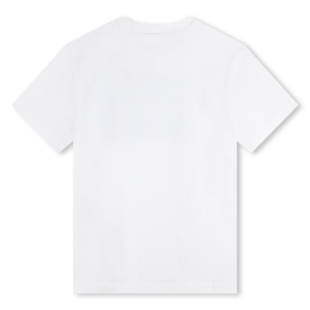hugo-g00140-10p-kb-White Logo T-Shirt