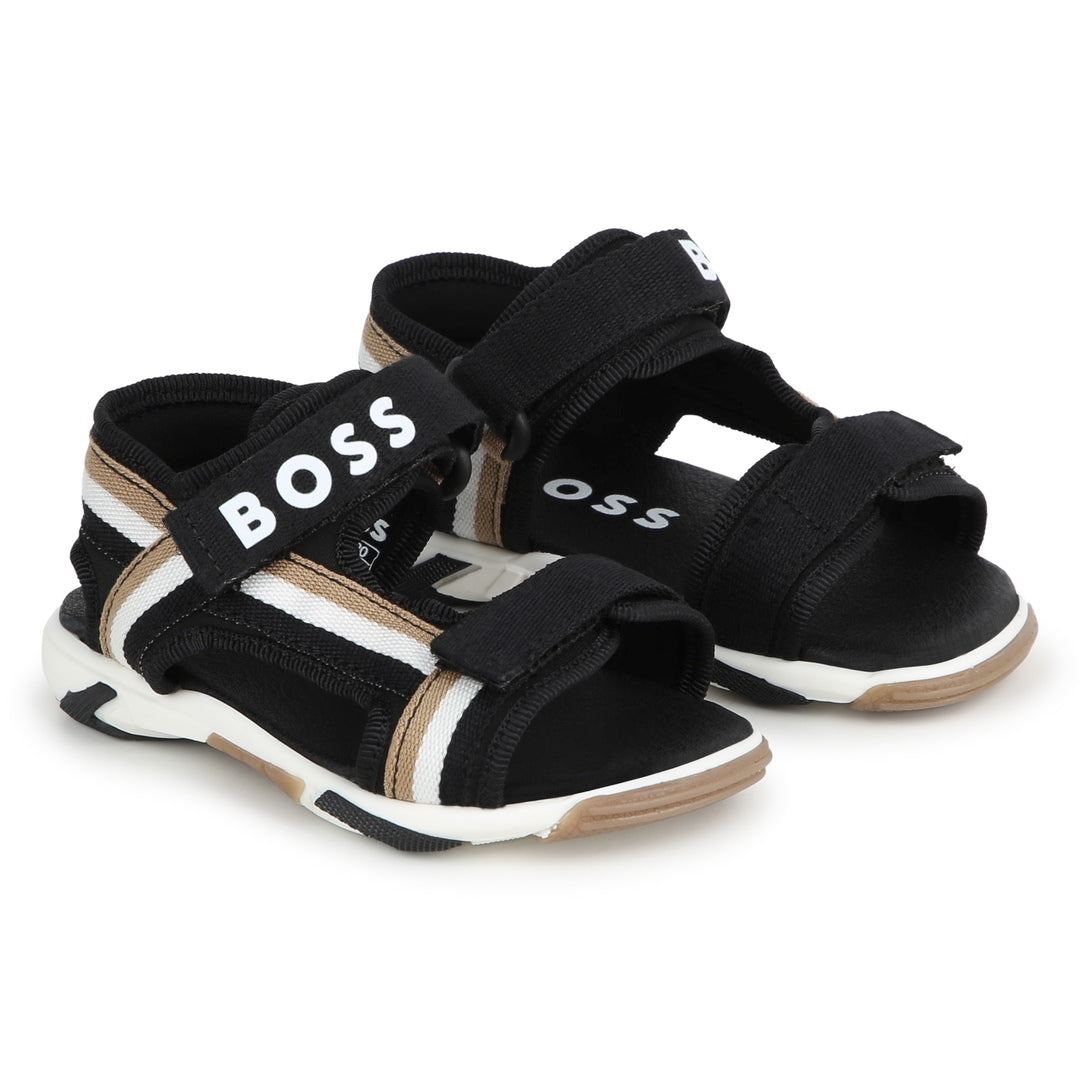 boss-j50877-09b-bb-Black Logo Sandals