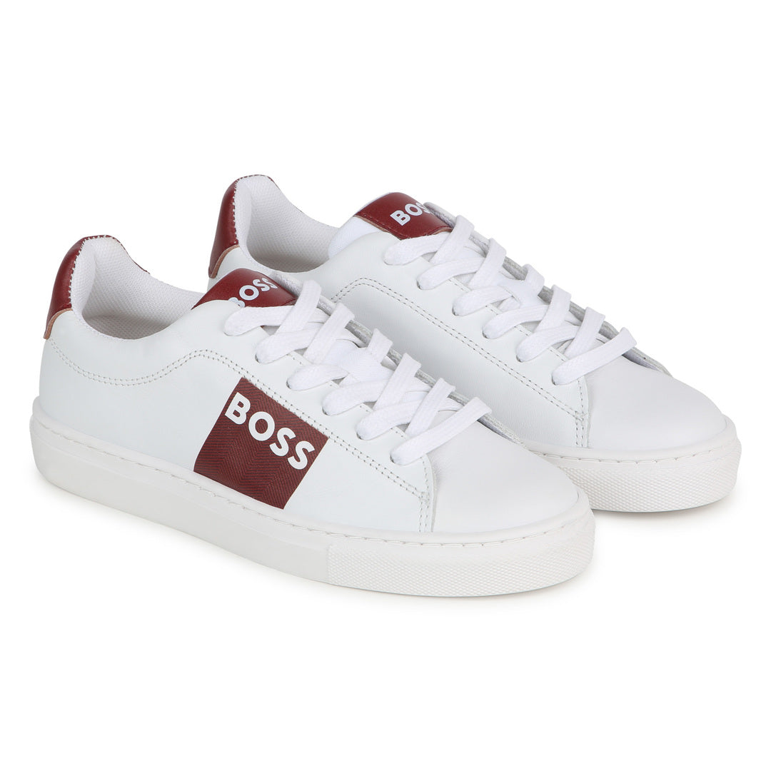 boss-j50854-10p-kb-White Logo Sneakers