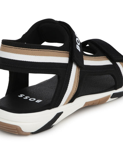 boss-j50851-09b-kb-Black Logo Sandals