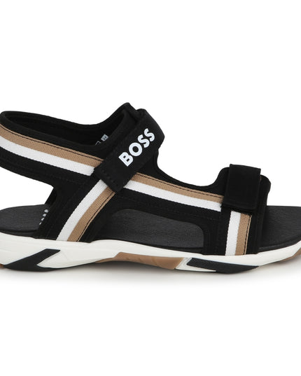 boss-j50851-09b-kb-Black Logo Sandals