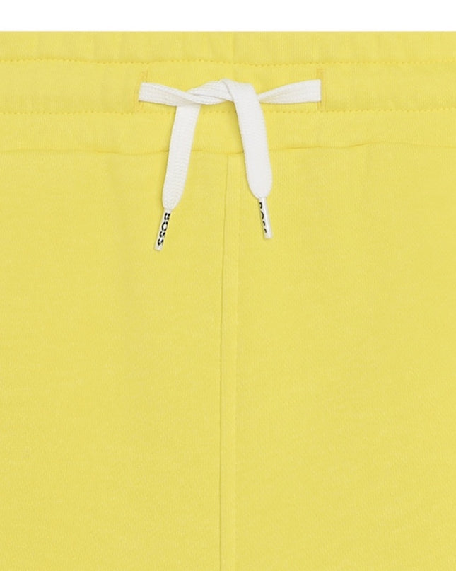 boss-j50680-508-kb-Yellow Logo Shorts