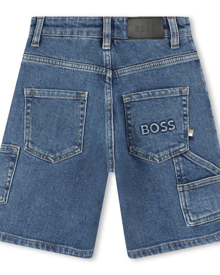 boss-j50990-z25-kb-Blue Denim Shorts