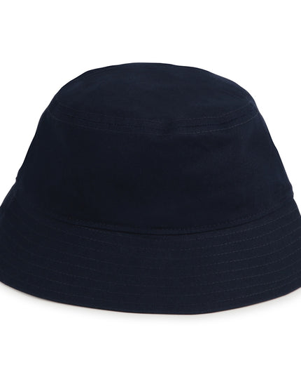 Navy Box Logo Bucket Hat