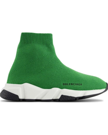Kids Atelier-Balenciaga-Green Speed Sneakers