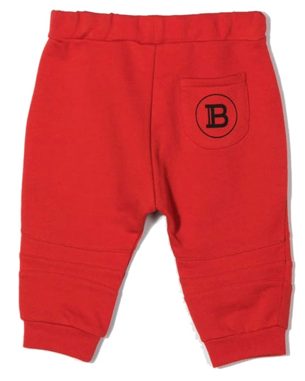 BALMAIN-TROUSERS W/ POCKETS-6R6540-Z0001-414-RED