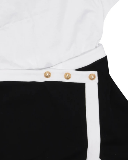 Kids Atelier-Balmain-Look Dress  Wrap Skirt