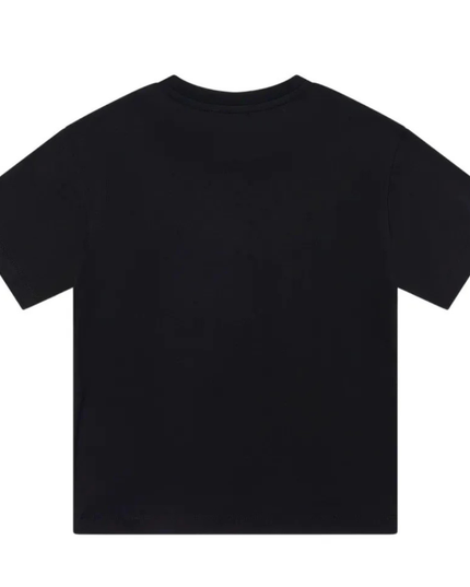Kids Atelier-Balmain-Oversized Short Sleeve T-Shirt With Logo Print
