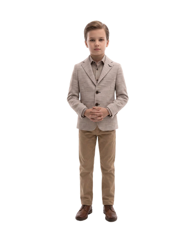 kids-atelier-moustache-kid-baby-boy-beige-tweed-peak-lapel-blazer-23m08-brown-beige