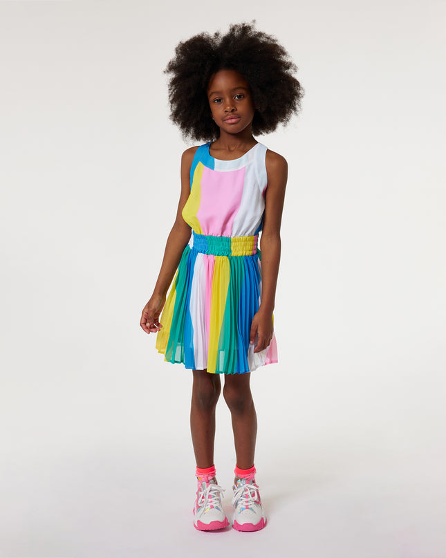 billieblush-u20016-10p-kg-Multicolor Striped Dress