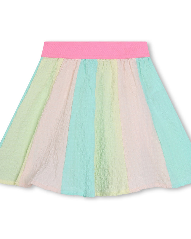 billieblush-u20144-515-kg-Multicolor Striped Seersucker Skirt