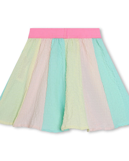 billieblush-u20144-515-kg-Multicolor Striped Seersucker Skirt