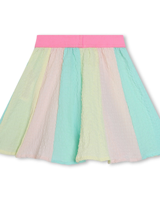billieblush-u20144-515-kg-Multicolor Striped Seersucker Skirt