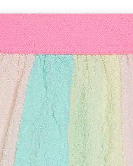 billieblush-u20144-515-kg-Multicolor Striped Seersucker Skirt