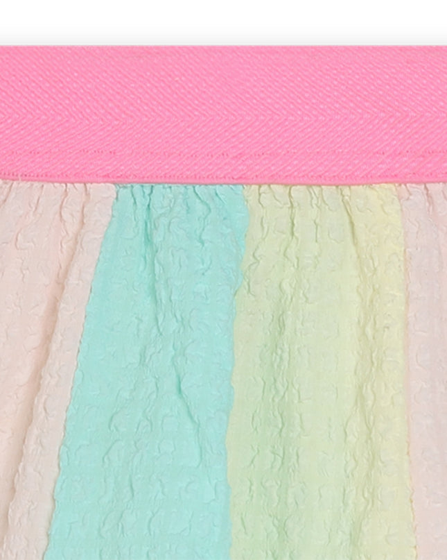 billieblush-u20144-515-kg-Multicolor Striped Seersucker Skirt