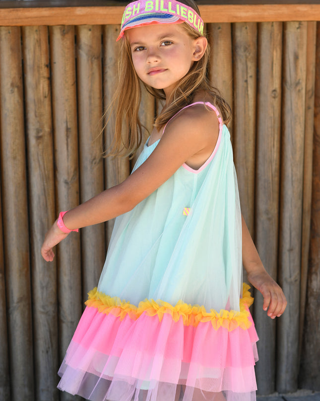billieblush-u20160-74a-kg-Multi-Colored Tulle Dress