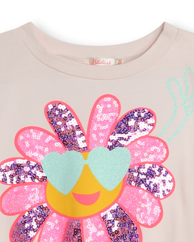 billieblush-u20161-45s-kg-Multicolor Short Sleeved Dress