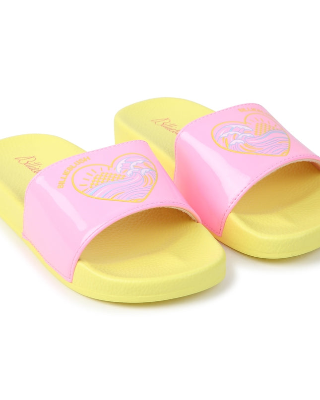 billieblush-u20396-599-kg-Yellow & Pink Flip-Flops