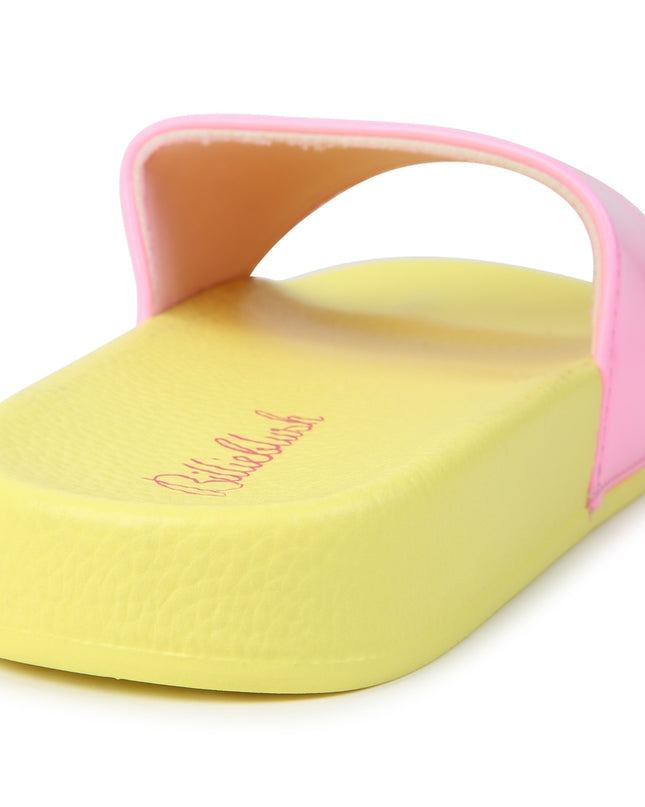 billieblush-u20396-599-kg-Yellow & Pink Flip-Flops