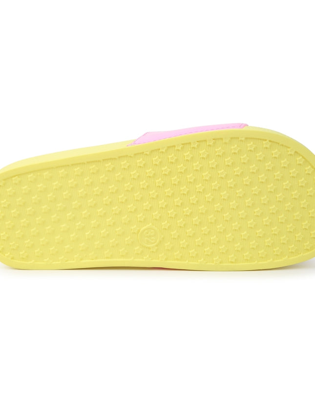 billieblush-u20396-599-kg-Yellow & Pink Flip-Flops