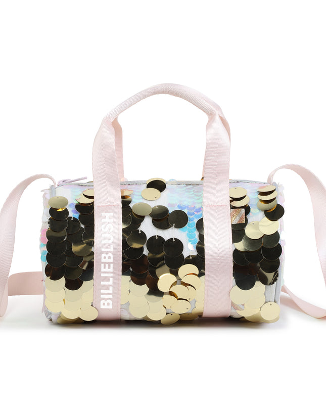 Gold Sequin Sac De Bowling Bag