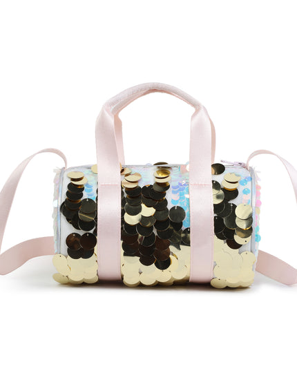 Gold Sequin Sac De Bowling Bag