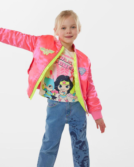 Kids Atelier-Billieblush-Ivory Long Sleeve T-Shirt