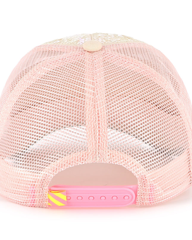 Kids Atelier-Billieblush-Pale Pink Icecream Baseball Cap