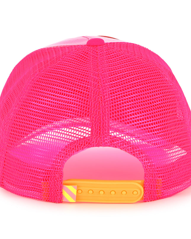 Kids Atelier-Billieblush-Neon Pink Toucan Cap