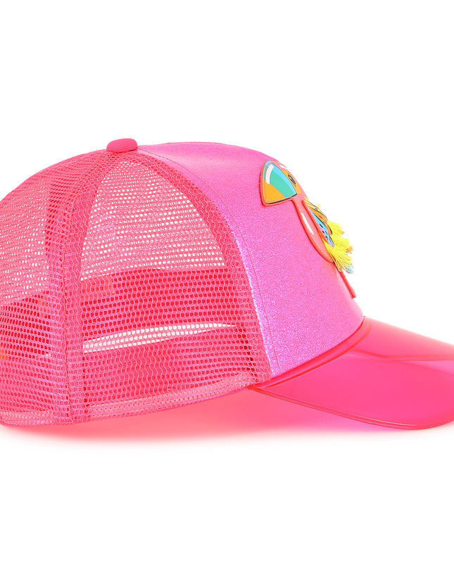 Kids Atelier-Billieblush-Neon Pink Toucan Cap