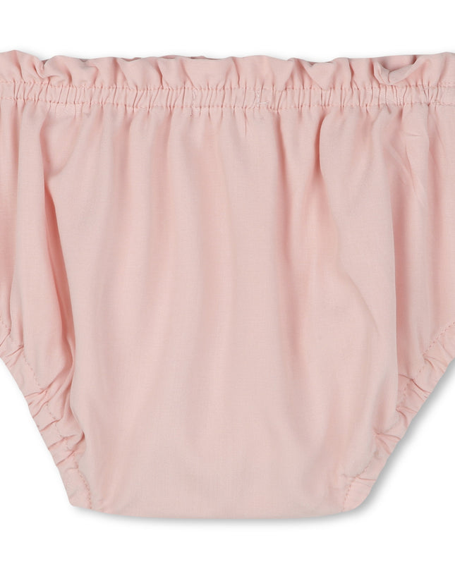 Kids Atelier-Billieblush-Pale Pink Ladybug Rainbow Dress Set