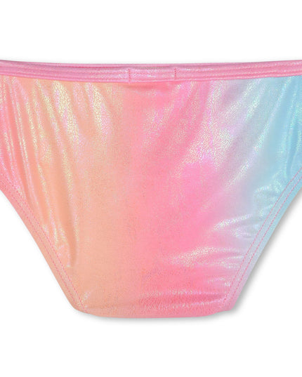 Kids Atelier-Billieblush-Multicolor Ombre Bow Bikini