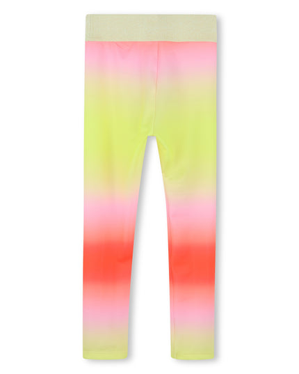 Kids Atelier-Billieblush-Multicolor Lemon Ombre Leggings
