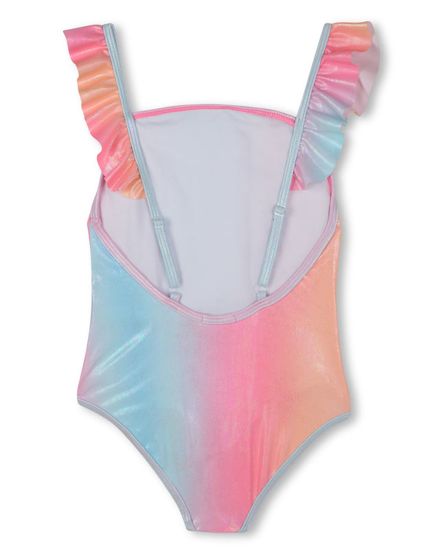 Kids Atelier-Billieblush-Multicolor Ombre Sequin 1 Piece Swimsuit